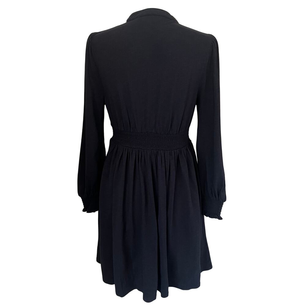 Boden Black Long-Sleeve Mini Dress - Picture 5 of 9